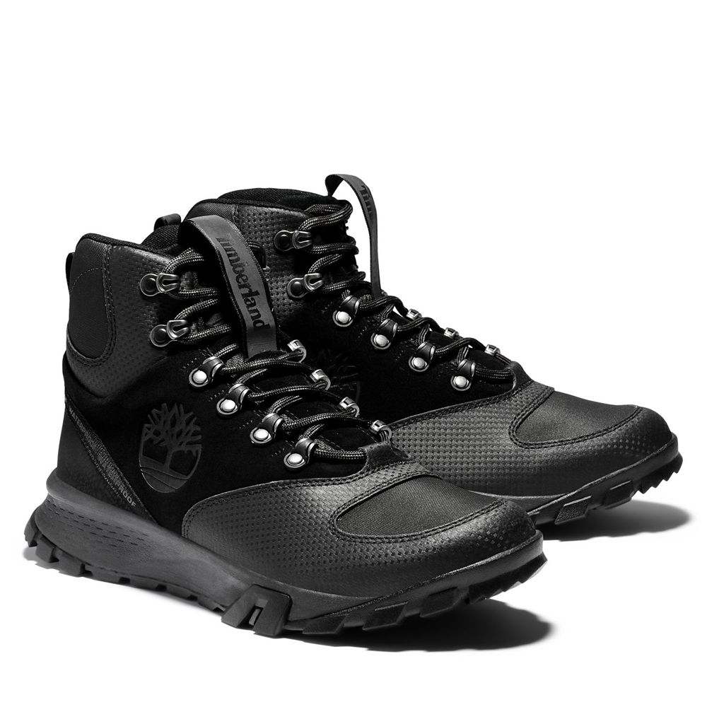 Botas de Montaña Timberland Hombre Garrison Trail Waterproof Altas Negras - Chile ZLX-104983